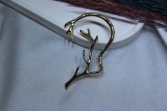 Dal Şeklinde Kulak Climber (Altın Rengi)