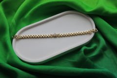 Taşlı Yıldız Bileklik (Altın Rengi)