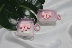 Pembe Fiyonk Airpods Kılıf