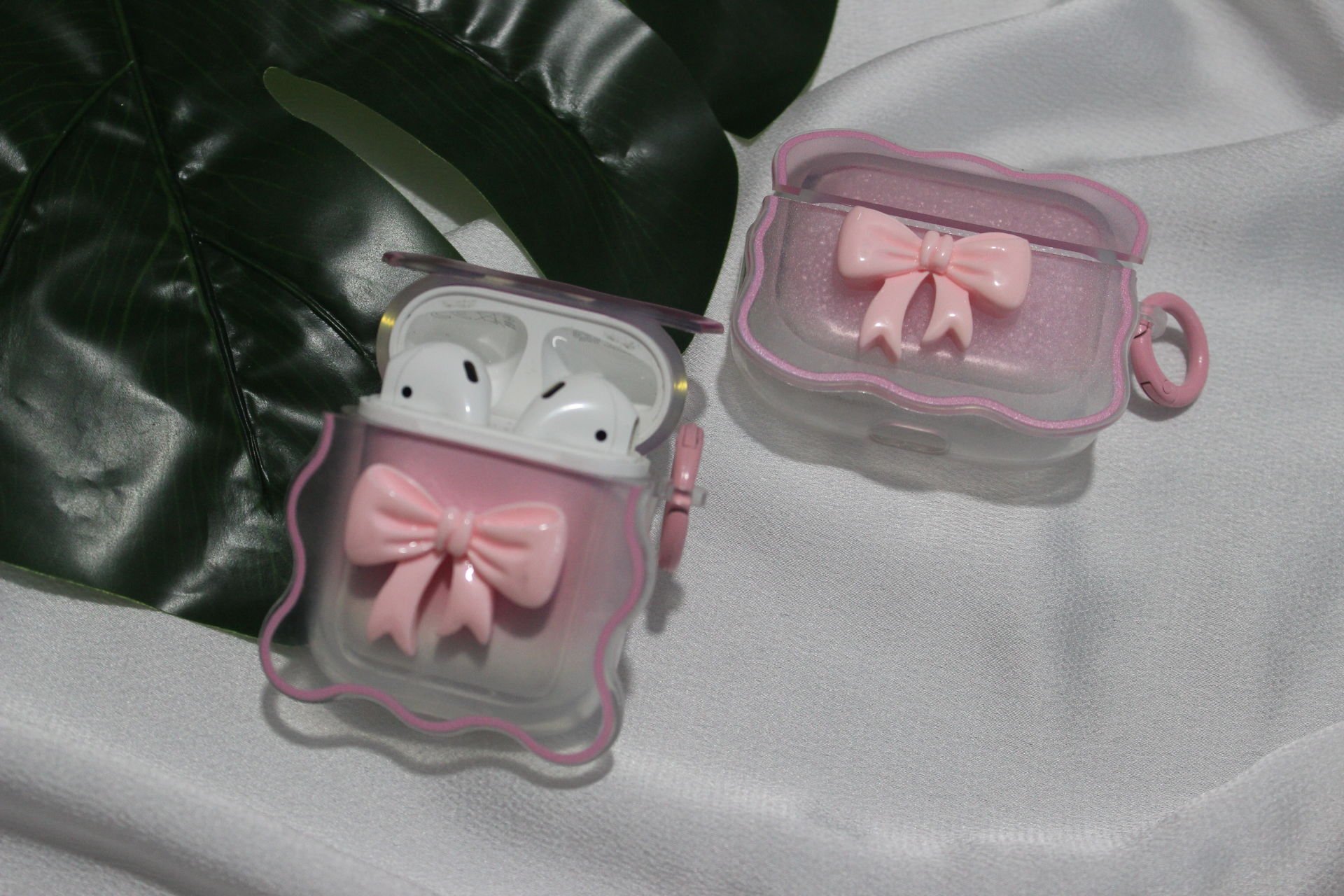 Pembe Fiyonk Airpods Kılıf